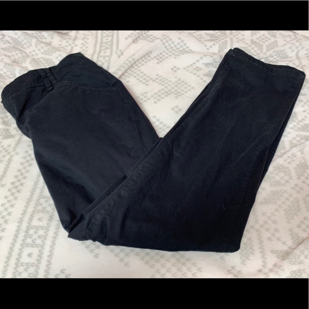 Women’s Lee Essential Chino Black Pants